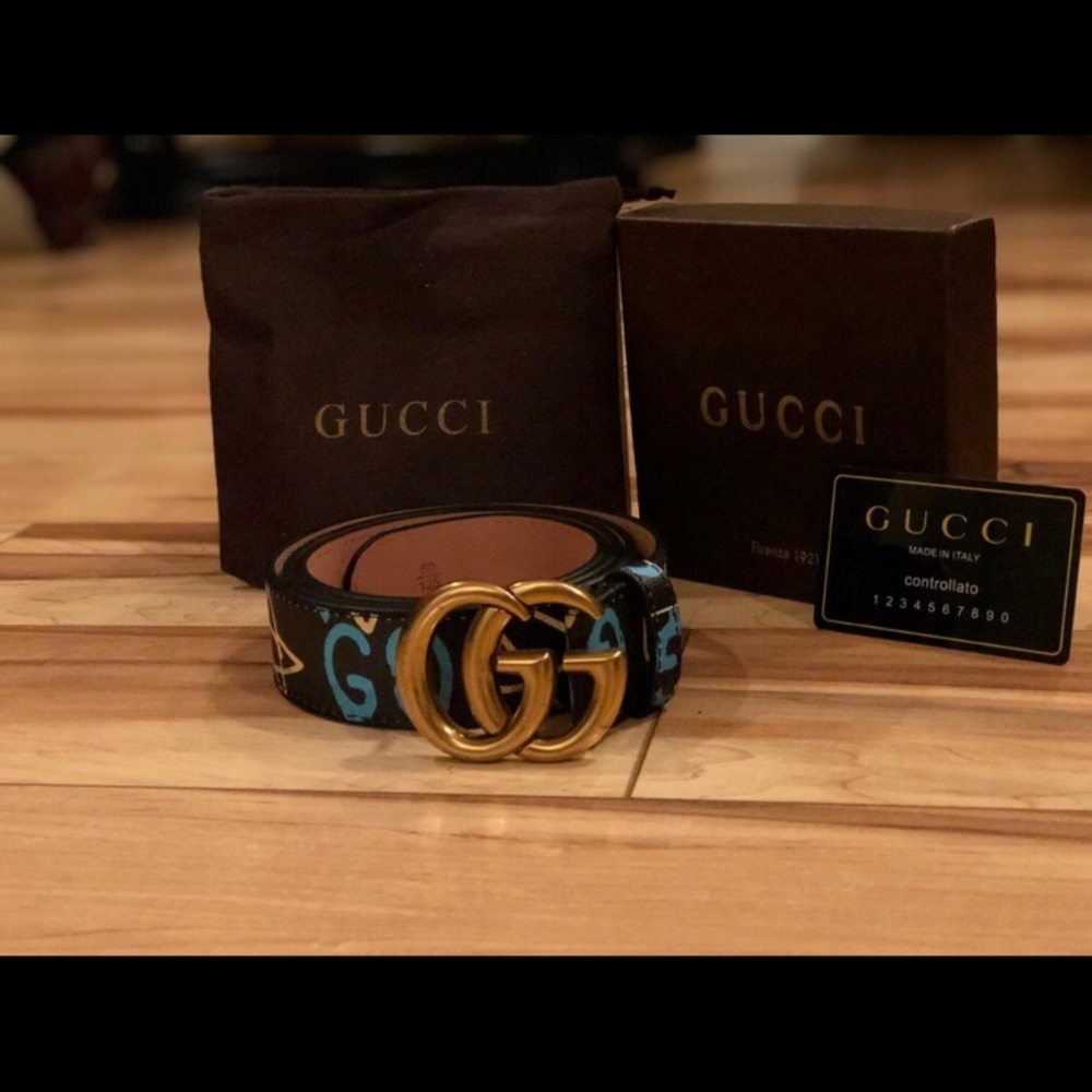 Gucci Ghost Blue belt